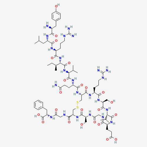2D chemical structure of AOD-9604