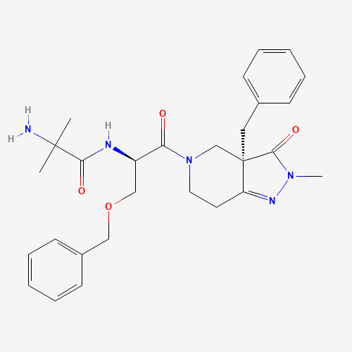 2D chemical structure of Capromorelin