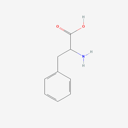 2D chemical structure of DL-Phenylalanine