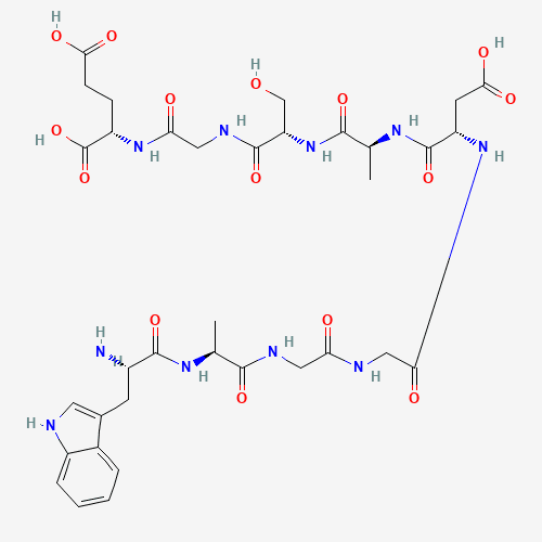 2D chemical structure of DSIP