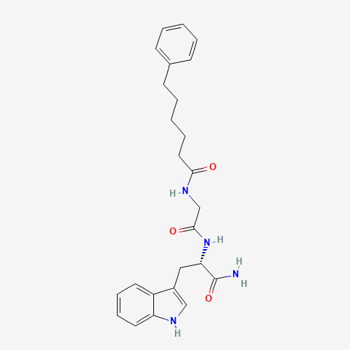 2D chemical structure of GB-115