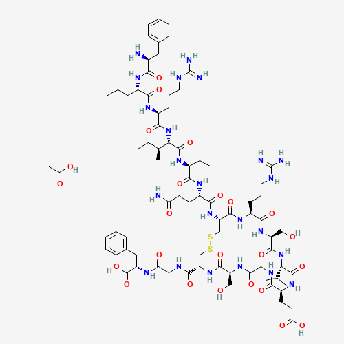 2D chemical structure of HGH Fragment 176-191