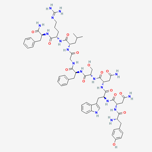 2D chemical structure of Kisspeptin-10