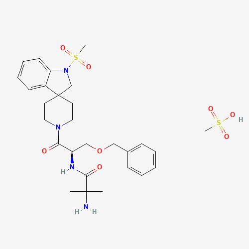2D chemical structure of MK-677