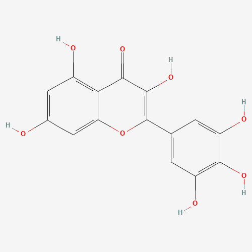 2D chemical structure of Myricetin