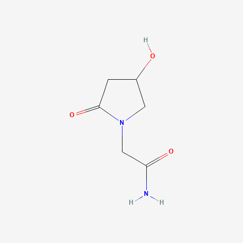 2D chemical structure of Oxiracetam