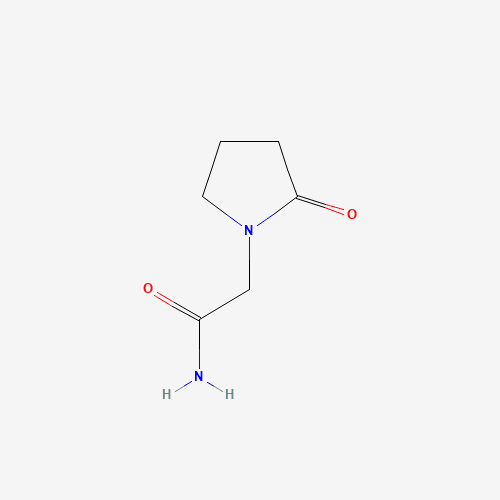 2D chemical structure of Piracetam