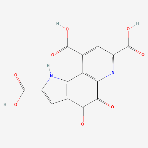 2D chemical structure of PQQ