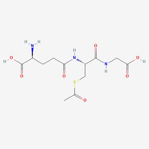2D chemical structure of S-Acetylglutathione