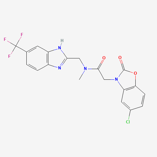 2D chemical structure of ASP4345
