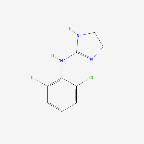 2D chemical structure of Clonidine