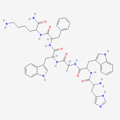 2D chemical structure of GHRP-6