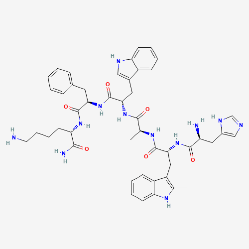 2D chemical structure of Hexarelin