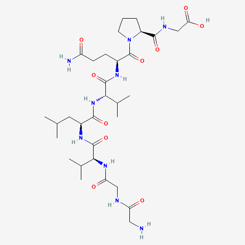 2D chemical structure of Larazotide