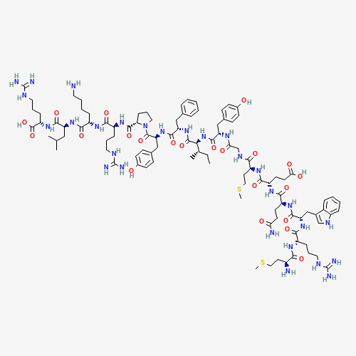 2D chemical structure of MOTS-c