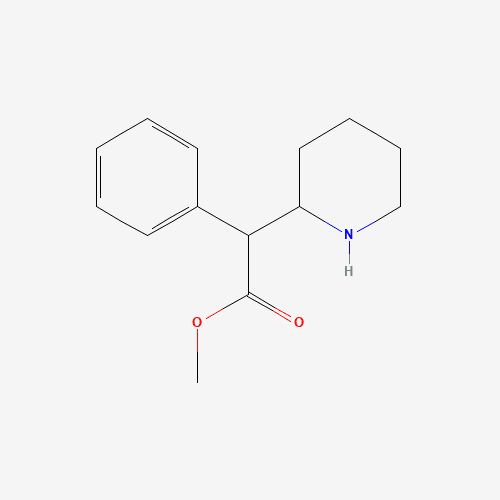 2D chemical structure of Ritalin