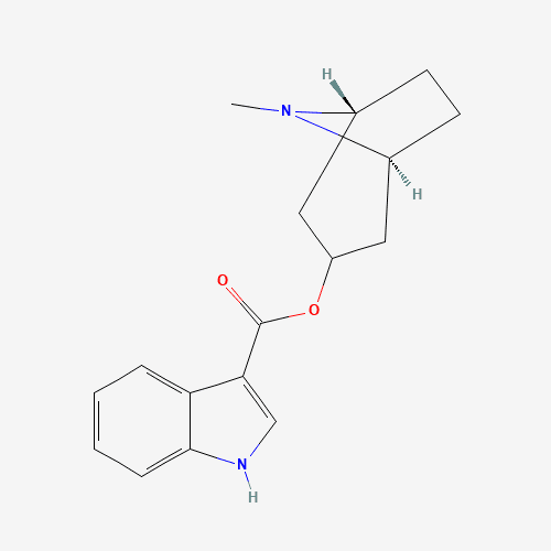 2D chemical structure of Tropisetron